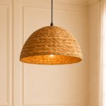 The Horizon Seagrass Dome Pendant