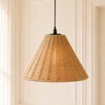 The Heritage Woven Cone Pendant