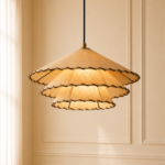 The Aurelia Scalloped Tiered Pendant